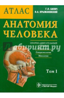 Анатомия человека: атлас. В 3-х томах. Том 1. Опорно-двигательный аппарат