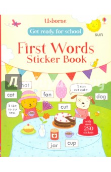 Get Ready for School. First Words Sticker Book