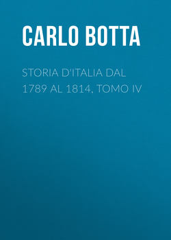 Storia d'Italia dal 1789 al 1814, tomo IV