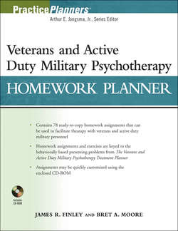 Veterans and Active Duty Military Psychotherapy Homework Planner