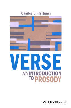 Verse. An Introduction to Prosody