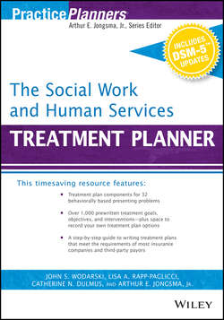 The Social Work and Human Services Treatment Planner, with DSM 5 Updates