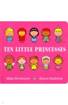 Ten Little Princesses (board book)