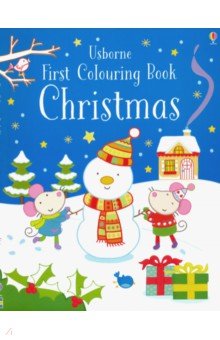First Colouring Book: Christmas
