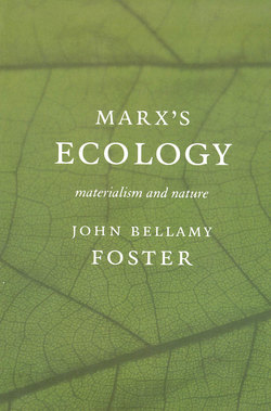 Marx’s Ecology
