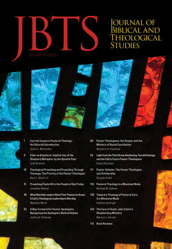 Journal of Biblical and Theological Studies, Issue 3.1