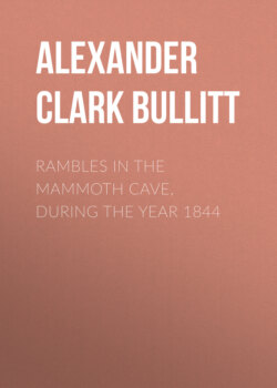 Rambles in the Mammoth Cave, during the Year 1844