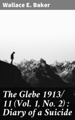 The Glebe 1913/ 11 (Vol. 1, No. 2) : Diary of a Suicide