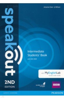 Speakout. Intermediate. Students' Book + DVD + MyEnglishLab