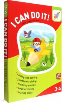 I Can Do It! Activity pack for children aged 3-4. На английском языке