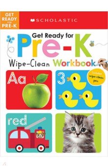 Wipe-Clean Workbooks. Get Ready for Pre-K