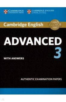 Cambridge English Advanced 3. Student's Book with Answers