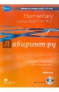 Language Practice : Elementary : English Grammar and Vocabulary : 3rd Edition : With key (+CD)