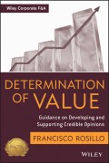 Determination of Value. Appraisal Guidance on Developing and Supporting a Credible Opinion