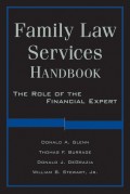 Family Law Services Handbook. The Role of the Financial Expert