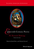 Eighteenth-Century Poetry. An Annotated Anthology