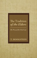 The Tradition of the Elders