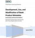 Development, Use, and Modification of Book Product Metadata