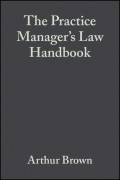 The Practice Manager's Law Handbook