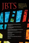 Journal of Biblical and Theological Studies, Issue 2.1