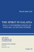 The Spirit in Galatia
