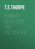 Humphry Davy, Poet and Philosopher