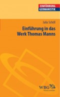 Einführung in das Werk Thomas Manns
