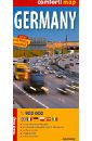 Germany. Road Map. 1:900 000