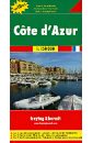 Cote d'Azur. 1:150 000