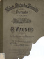 Wotan's Abschied von Brunnhilde u. Feuerzauber aus dem Musik-Drama "Die Walkure" v. R. Wagner