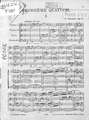 Quatuor (en re minor) pour 2 Violons, Alto et Violoncelle comp. par S. Taneiew