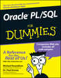 Oracle PL / SQL For Dummies