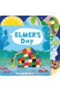 Elmer's Day: Tabbed Board Book