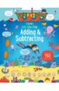 Lift-the-Flap Adding and Subtracting (board book)