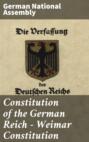Constitution of the German Reich — Weimar Constitution