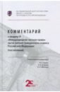 Комментарий к разделу VI «Международное частное право» части третьей Гражданского кодекса РФ