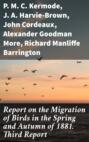 Report on the Migration of Birds in the Spring and Autumn of 1881. Third Report