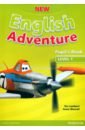 New English Adventure. Level 1. Pupil's Book + DVD