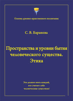 Пространства и уровни бытия человеческого существа. Этика