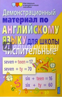 Числительные. Демонстрационный материал по английскому языку для школы