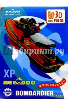 107 Гидроцикл "Sea-doo"/3D puzzle