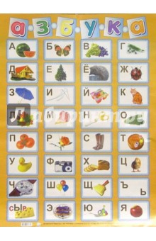 Плакат: Азбука (А2, фото)