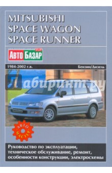 Mitsubishi Space Wagon и Space Runner вып. 1984-2002 г.г.: Бензиновые и дизельные двигатели