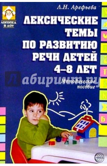 Лексические темы по развитию речи детей 4-8 лет: Методическое пособие