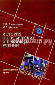 История политических и правовых учений для студентов вузов