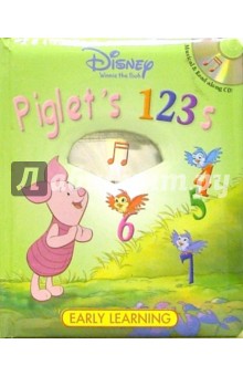 Piglet`s 1, 2, 3s  (книга + CD)