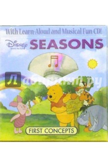 Pooh and Friends Seasons (4 книги + CD)