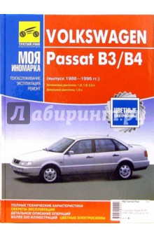 Volkswagen Passat В3\В4 1988-1996 гг. выпуска: Руководство по эксплуатации