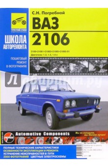 ВАЗ 2106: Руководство по эксплуатации, техническому обслуживанию и ремонту