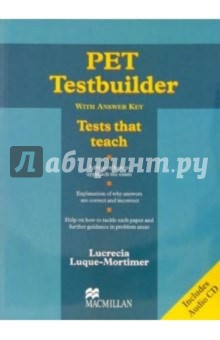 Pet Testbuilder: Tests that teach (With Answer Key) (+ CD)